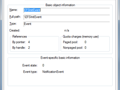 Object properties with object-specific basic information