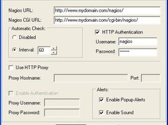 Configure window