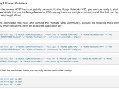 Nuage Networks Virtualized Services Platform Screenshot 1