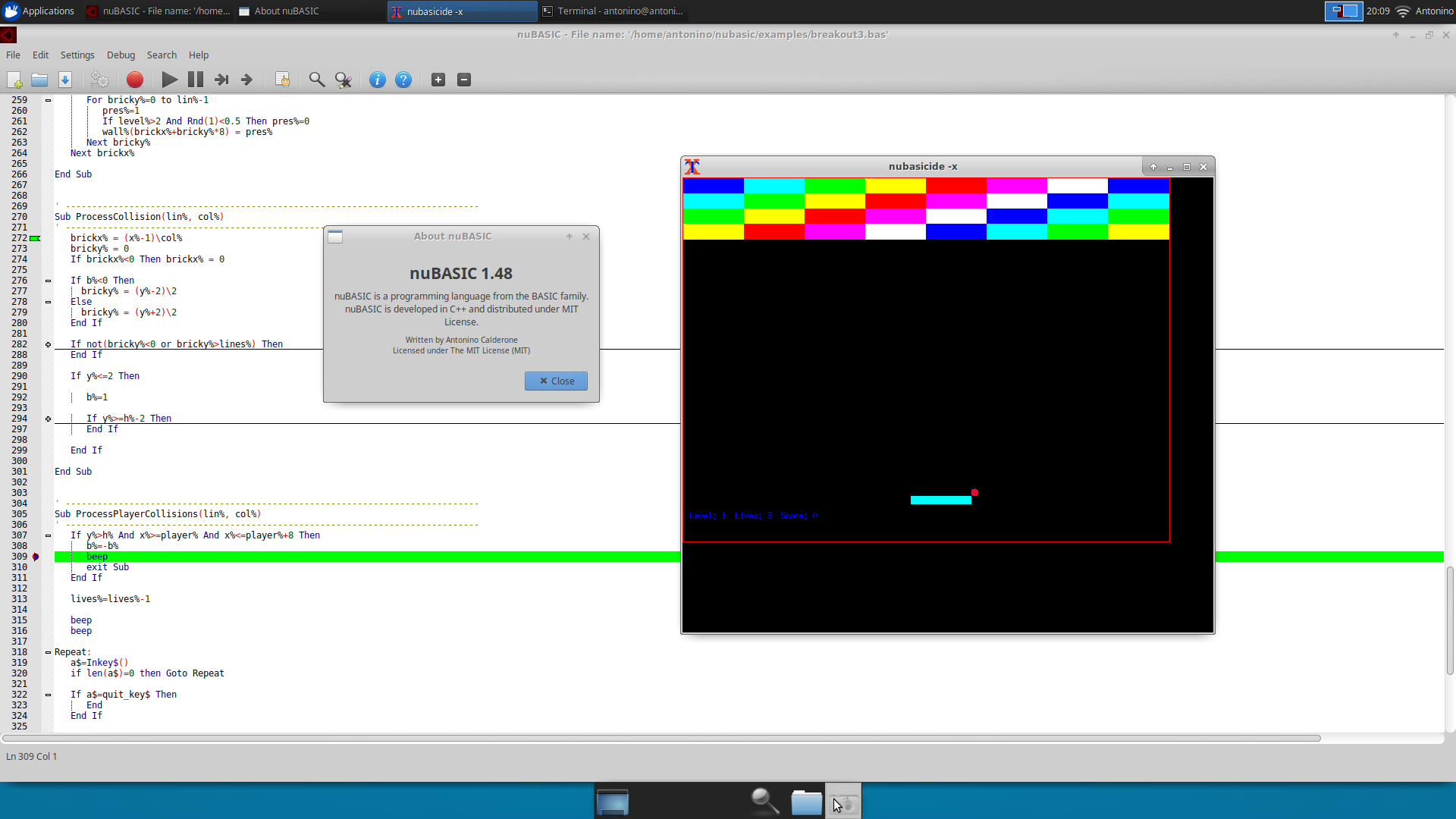 Screen shot
