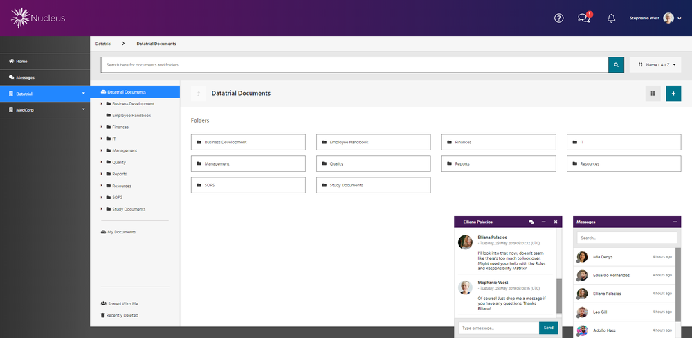 Datatrial Nucleus Screenshot 1