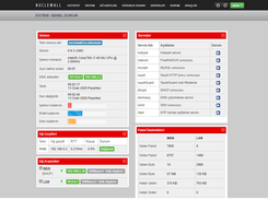 nuclewall web arayüzü