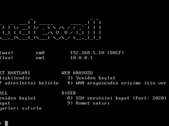 nuclewall konsol arayüzü