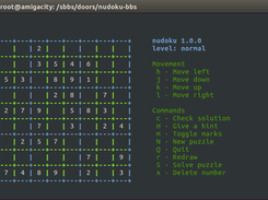 Nudoku Game Play Screen