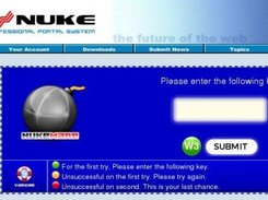 Nukeware Pre-Alpha release, Brute Force Security