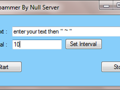 Lightweight Chat Spammer Download Sourceforge Net - screenshot