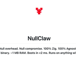 NullClaw Screenshot 1