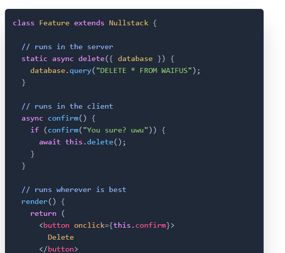 Nullstack Screenshot 1