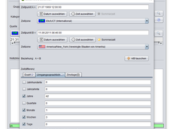 NC2 on Windows (German GUI, time diff dialog)