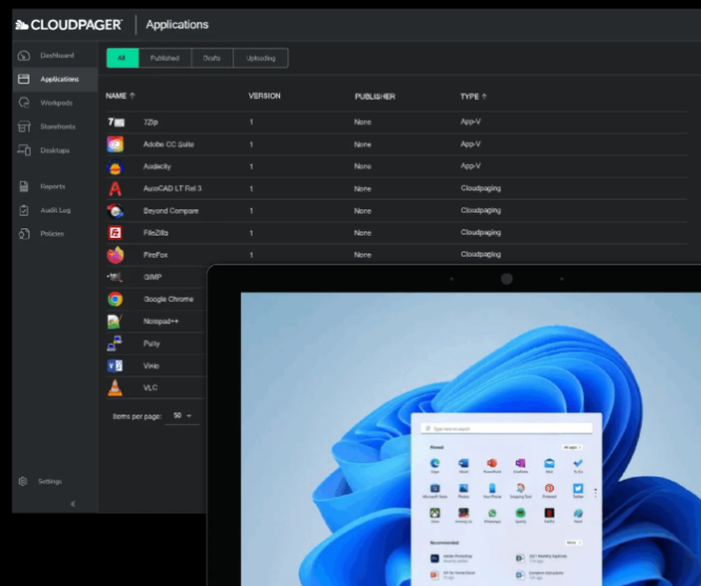 Numecent Cloudpager Screenshot 1