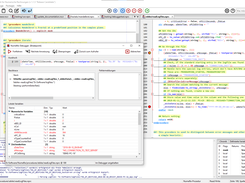 The improved debugger in action