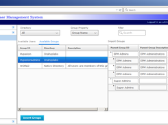 Importing bulk groups
