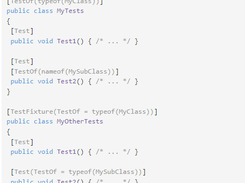 NUnit 3 Framework Screenshot 1
