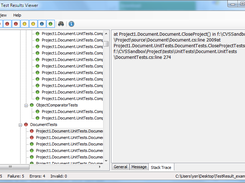 Test Result Stack Trace