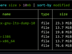 Nushell Screenshot 1