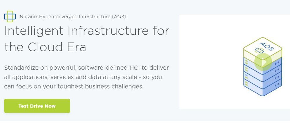 Nutanix AOS Storage Screenshot 1