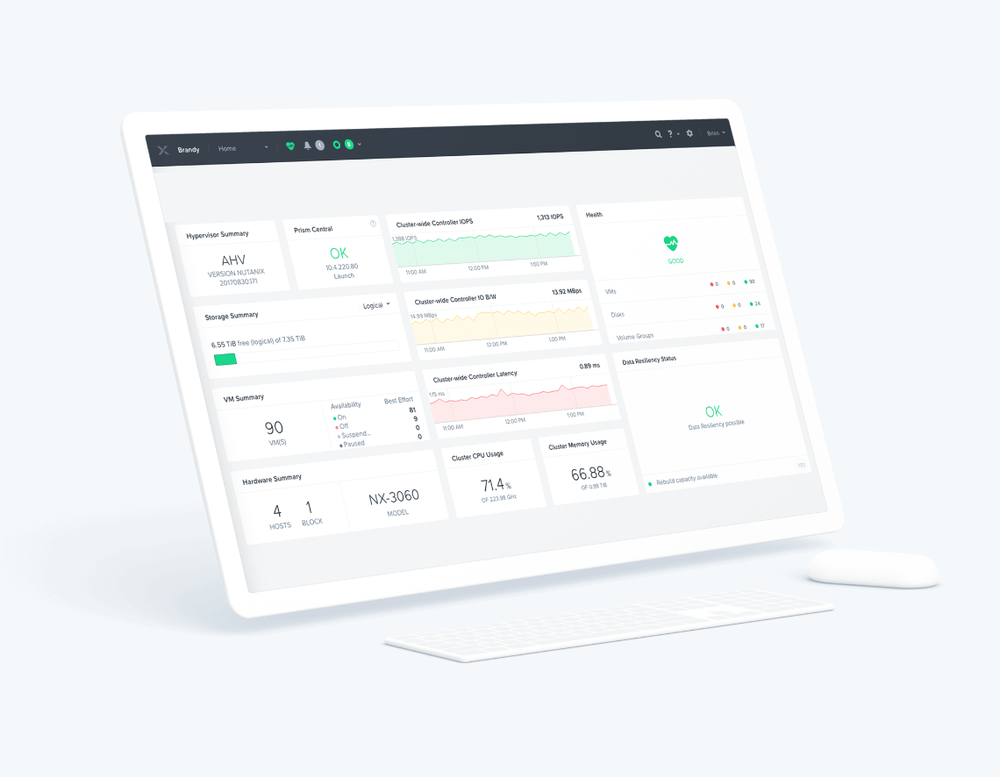 Nutanix Cloud Infrastructure Screenshot 1