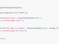 Nutgram Screenshot 1