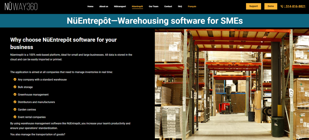 NuTransport Screenshot 1