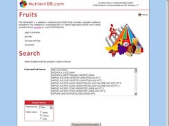 Fruit Search Page