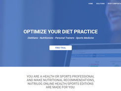 Nutrilog Diet Practice Screenshot 1