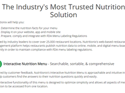 Nutritionix Screenshot 1