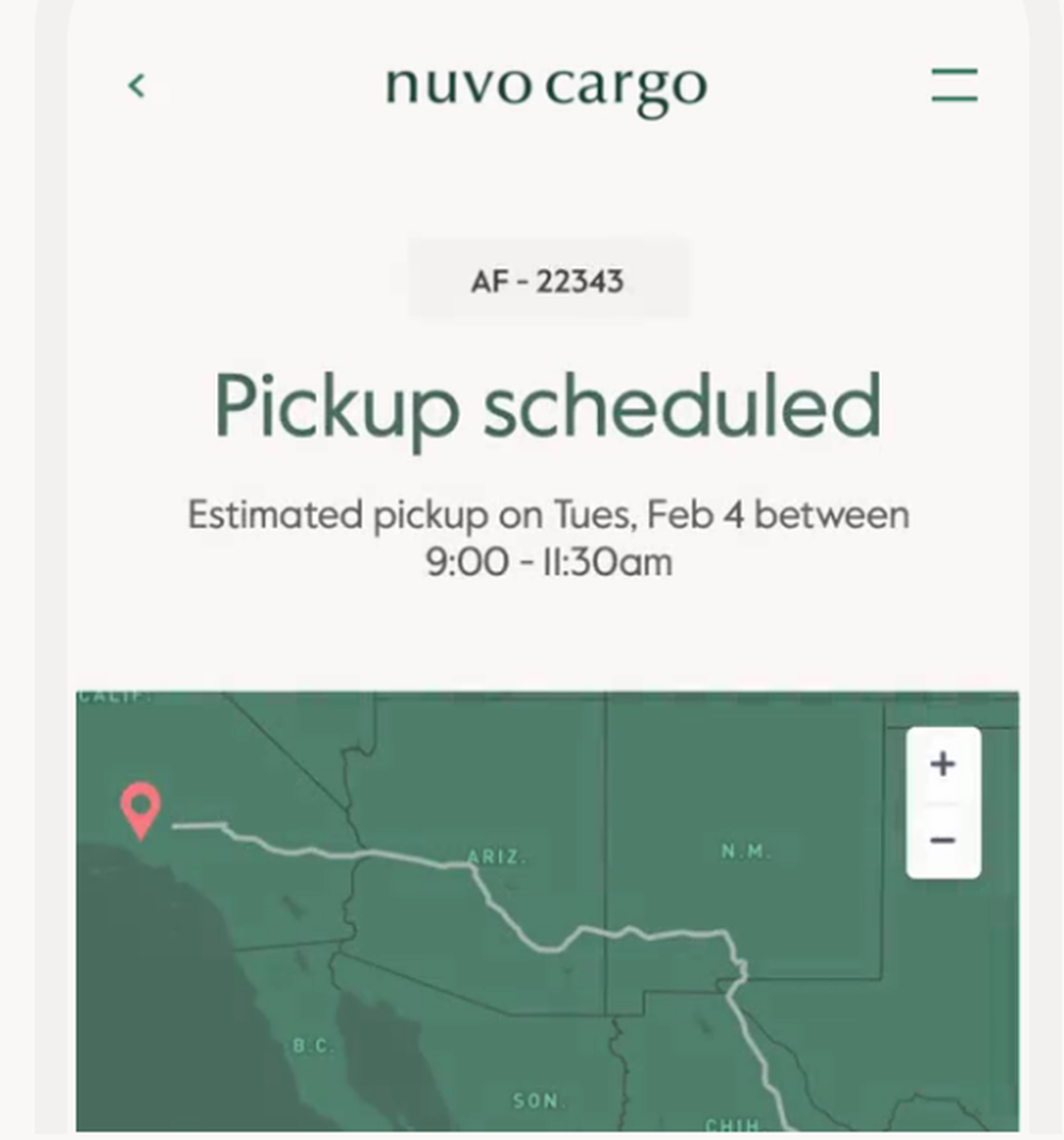 Nuvocargo Screenshot 1