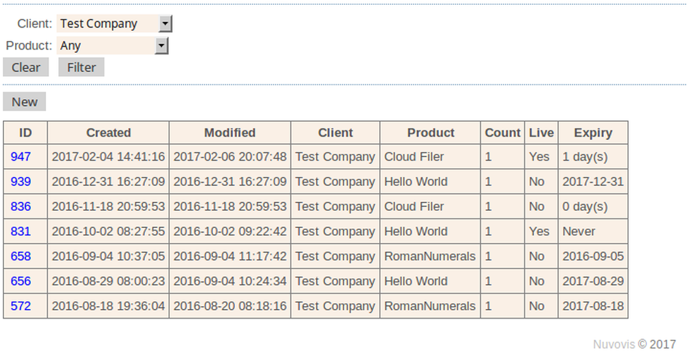 Nuvovis Screenshot 1