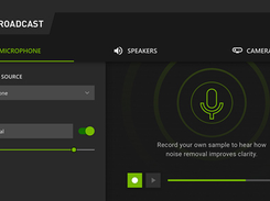 NVIDIA Broadcast Screenshot 1
