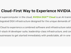 NVIDIA DGX Cloud Screenshot 1