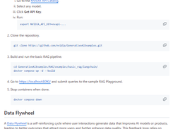 NVIDIA Generative AI Examples Screenshot 1