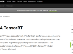 NVIDIA TensorRT Screenshot 1