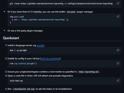 nvim-lspconfig Screenshot 1