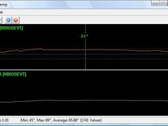 nvtemp main window showing temperatures from a 8800GT