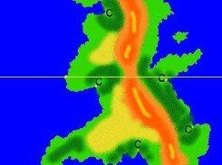 Mock up of Eastern Continent