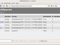 Web interface of the NWS Server