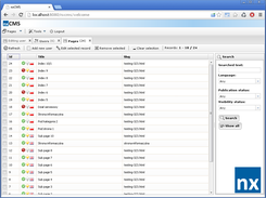 nxCMS Screenshot 1