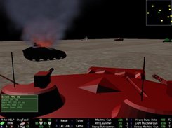 Alpha Arena Gunner View with Color Dashboard
