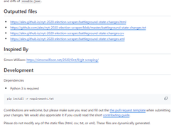 NYT Vote Scraper Screenshot 1