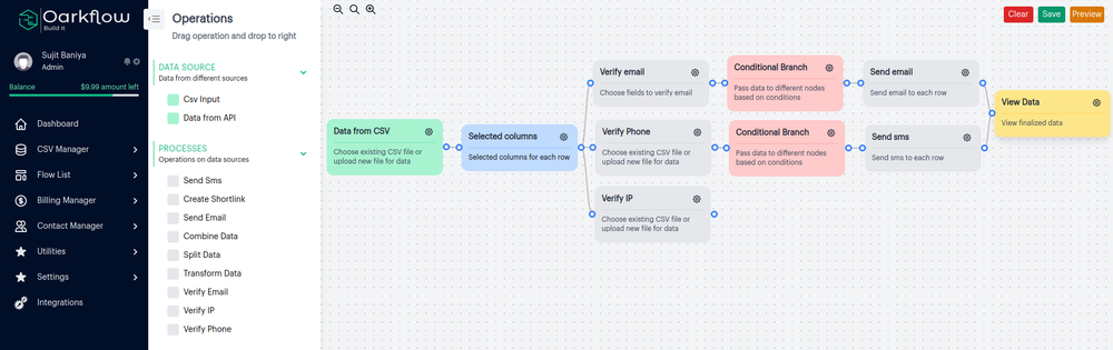 Oarkflow Screenshot 1