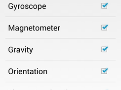 OARS Android IMU & GPS Data Logger Screenshot 1