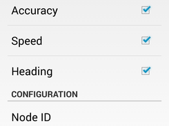 OARS Android IMU & GPS Data Logger Screenshot 2