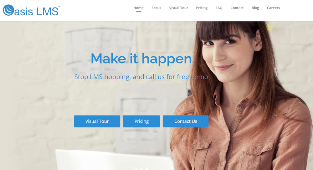 Oasis LMS Screenshot 1