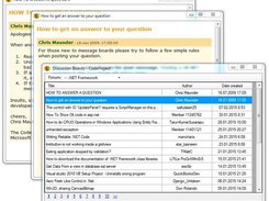 CodeProject forum viewer