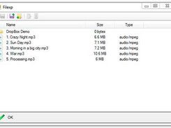 Dropbox file manager