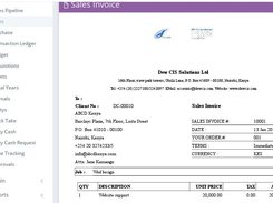 Sales Invoice - A document that a business issues to its customers, asking the customers to pay for the goods or services that the business has supplied to them.