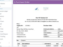 Purchase Order - A document used by the buyer to order required goods from the supplier