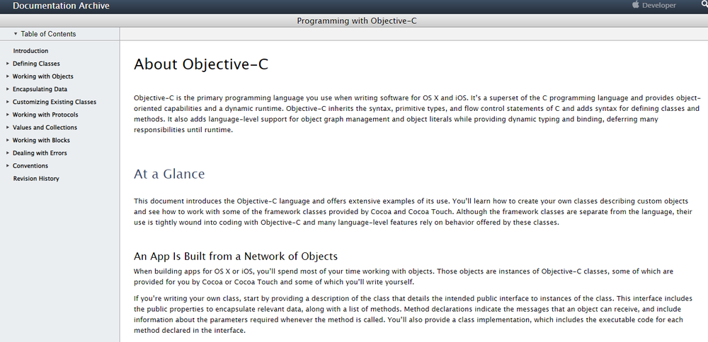 Objective-C Screenshot 1