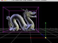 Dragon model, with Tool-generated normals - Tool v0.2.0