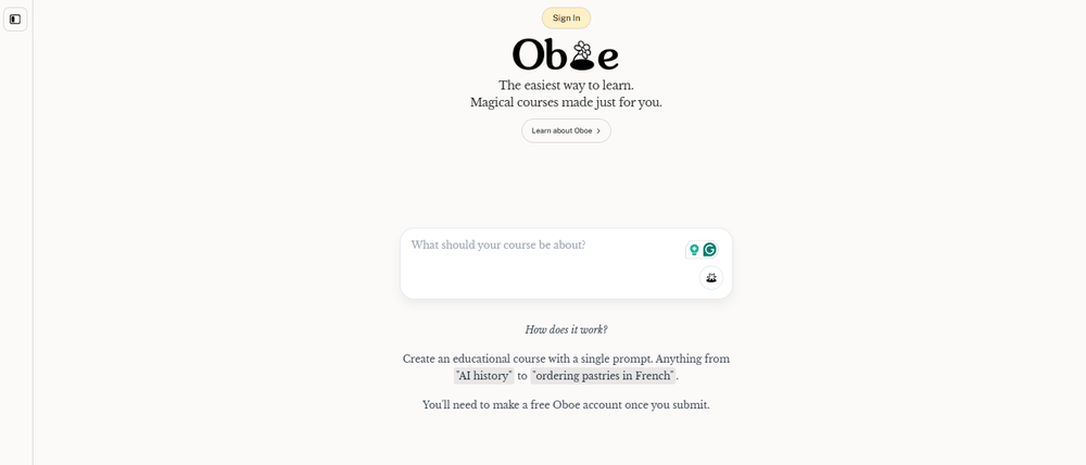 Oboe Screenshot 1